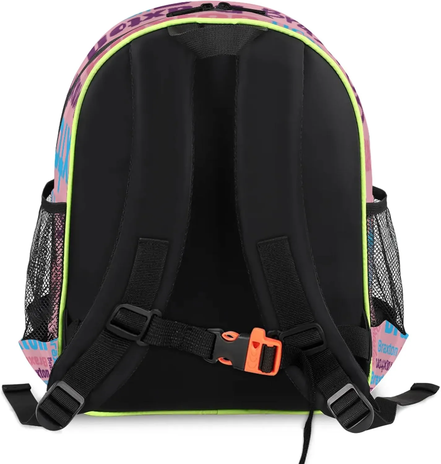 Personalized Backpacks with Name Customized Shoulder Bag Gifts for Women Men Waterproof Travel Casual Backpack 14.2in, Pink