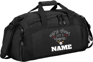 Personalized Baseball Bag & Softball Bag Duffel - Ideal for Boys Baseball Cleats, Softball Duffle, Baseball Duffel, Softball Duffle Storage and tball bat, Black, BG970-SPORTS