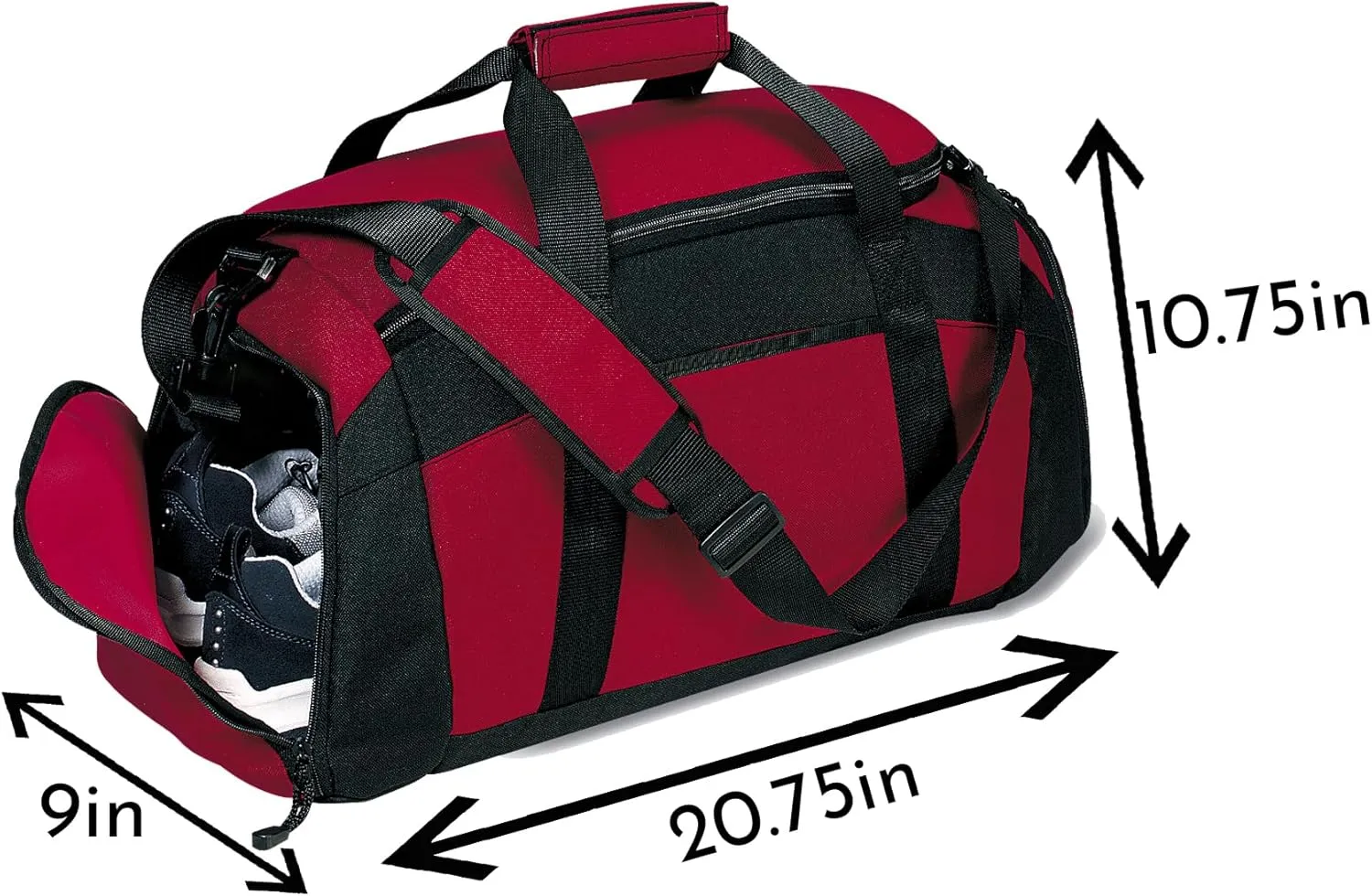 Personalized Baseball Bag & Softball Bag Duffel - Ideal for Boys Baseball Cleats, Softball Duffle, Baseball Duffel, Softball Duffle Storage and tball bat, Black, BG970-SPORTS