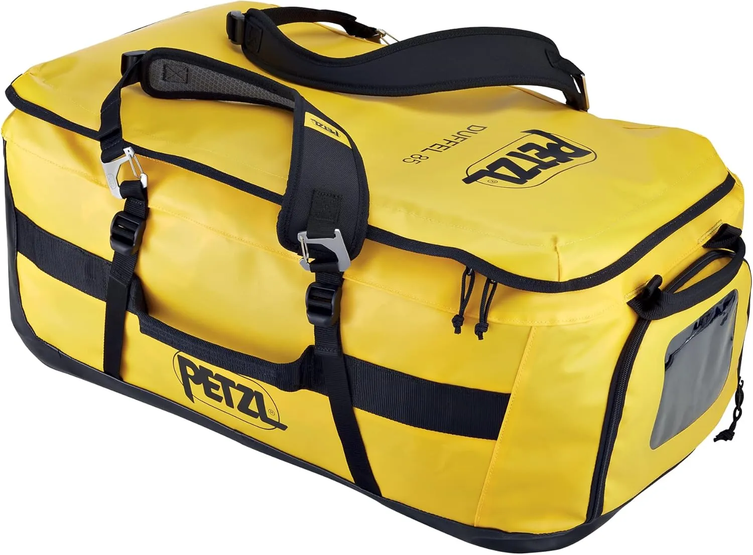 PETZL, Duffel 85L, Medium Capacity Transport Bag, Yellow