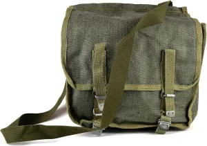 Polish army Original haversack canvas shoulder bag bread bag classic military Messenger daypack OD Olive