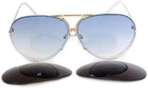 Porsche Design Women's Aviator Rectangular