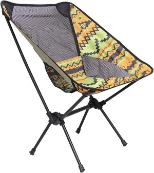 Portable Camping Chair Lawn Ultra Light Folding with Carrying Case