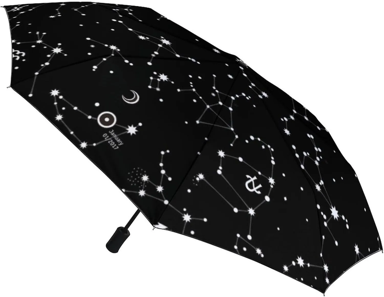 Portable Travel Umbrella Folding Automatic Compact Anti-UV Umbrellas for Rain/Sun