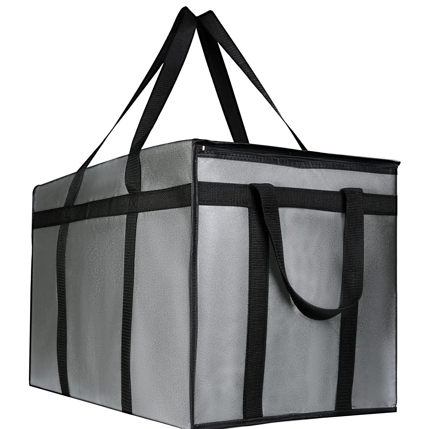 Premium Insulated XXL Food Warmer Bag - 23x14x15 inches Waterproof Catering Supply Bag for Hot Food Delivery - Uber Eats and Doordash