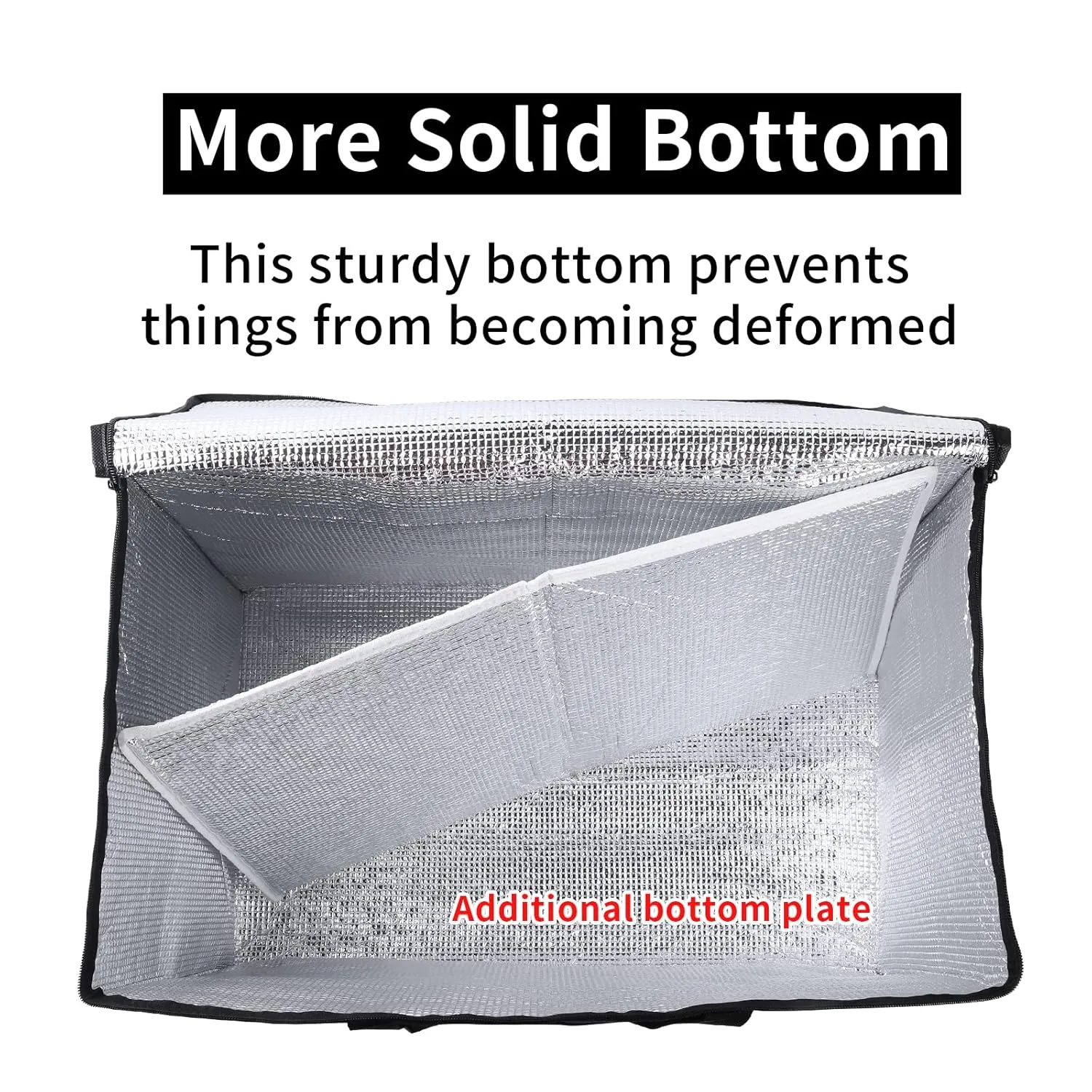 Premium Insulated XXL Food Warmer Bag - 23x14x15 inches Waterproof Catering Supply Bag for Hot Food Delivery - Uber Eats and Doordash