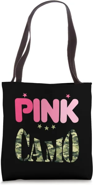 Pretty Pink Dangerous in Camo, Hunting Hobby Tote Bag