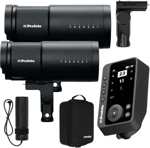 Profoto B10X Plus Off Camera Flash Duo Kit with Profoto Connect Pro Remote for Sony