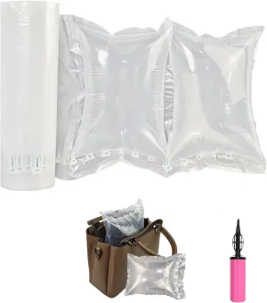 Purse Stuffing for Shape 100 Count Inflatable Air Pillows for Shipping 8.3"x11.8" Air Bags for Packing with Pump Recyclable Packaging Filler Alternative to Packing Peanuts Shipping Supplies