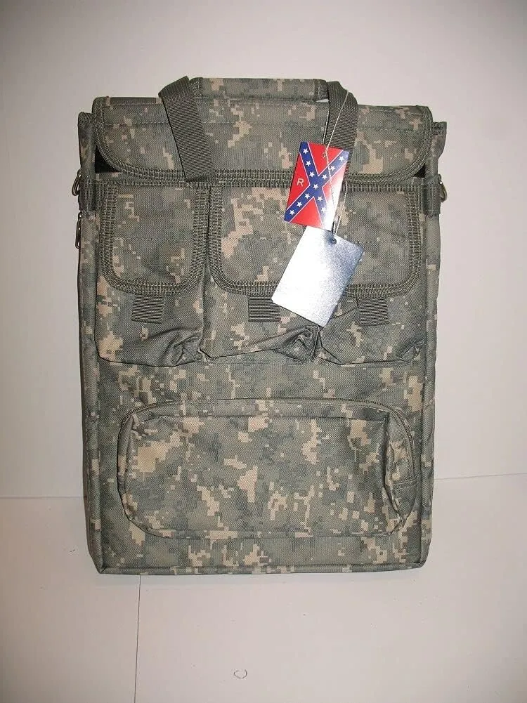 "Flags & Signs" ACU Camo Shoulder Bag Carrying Case a-1-3698