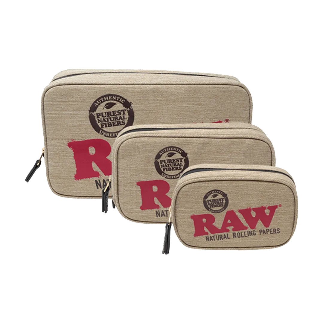 RAW Smell Proof Smokers Pouch Large