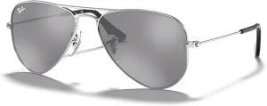 Ray-Ban Junior Kids' Aviator RJ9506S Aviator Sunglasses for Junior Kids'   BUNDLE With Designer iWear Eyewear Kit