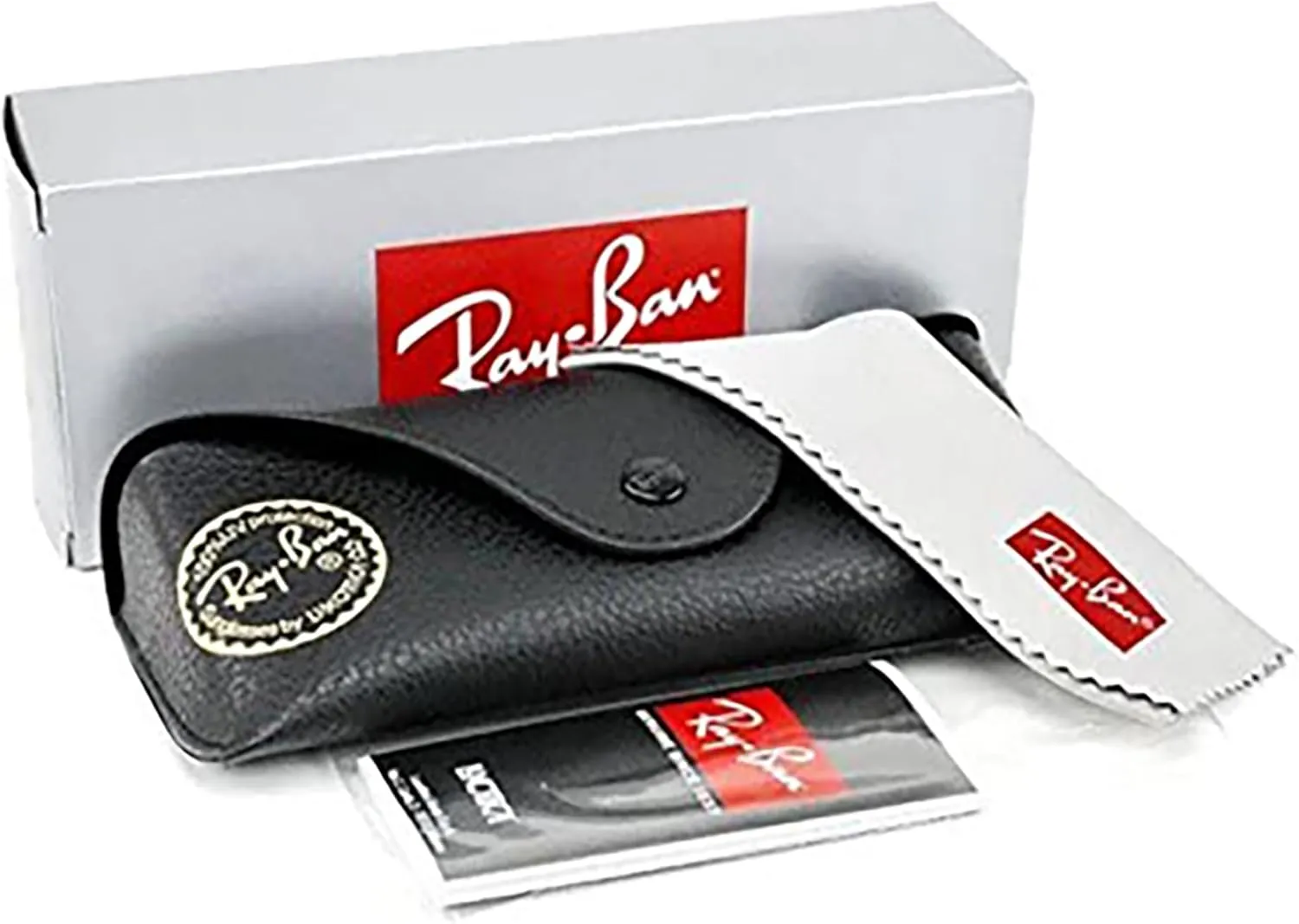 Ray-Ban Junior Kids' Aviator RJ9506S Aviator Sunglasses for Junior Kids'   BUNDLE With Designer iWear Eyewear Kit