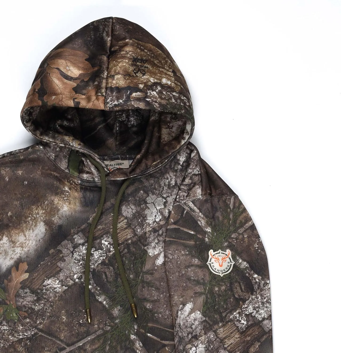 Realtree Apx Camouflage Premium Pullover Hoodies for Men and Women Hunting Gear with Zippered Pocket
