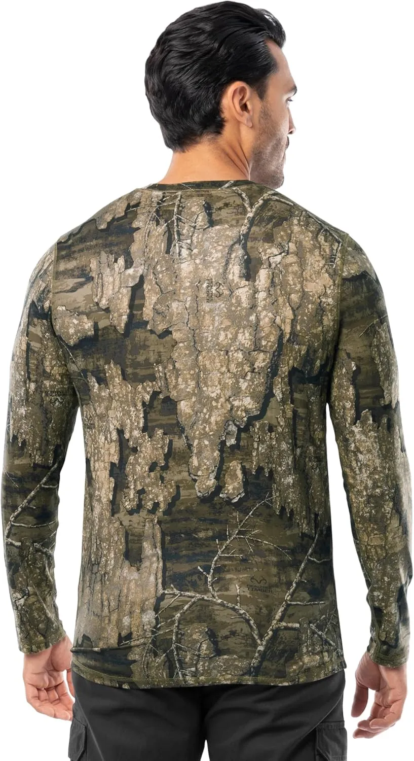 Realtree Men's Long Sleeve Performance Shirt