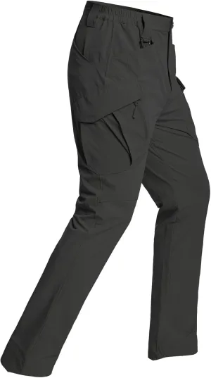 ReFire Gear Men's Quick Dry Tactical Pants Summer Lightweight Outdoor Hiking Cargo Trousers