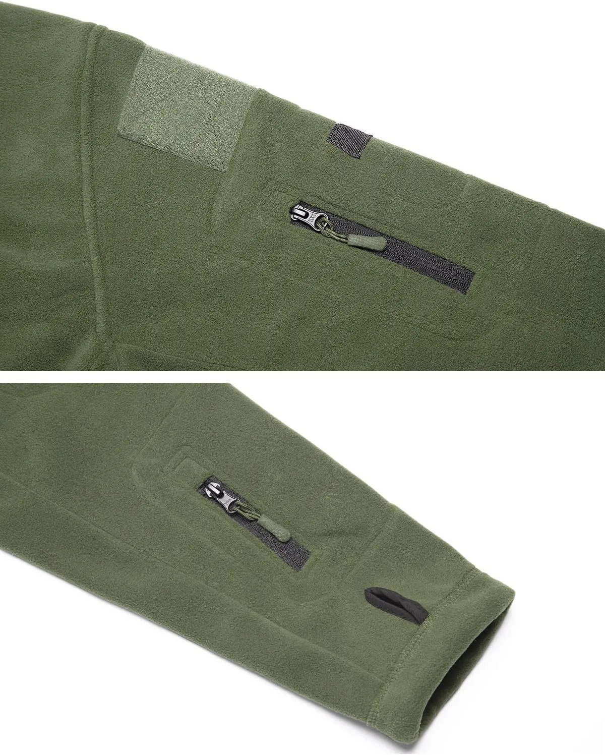 ReFire Gear Men's Warm Military Tactical Sport Fleece Hoodie Jacket