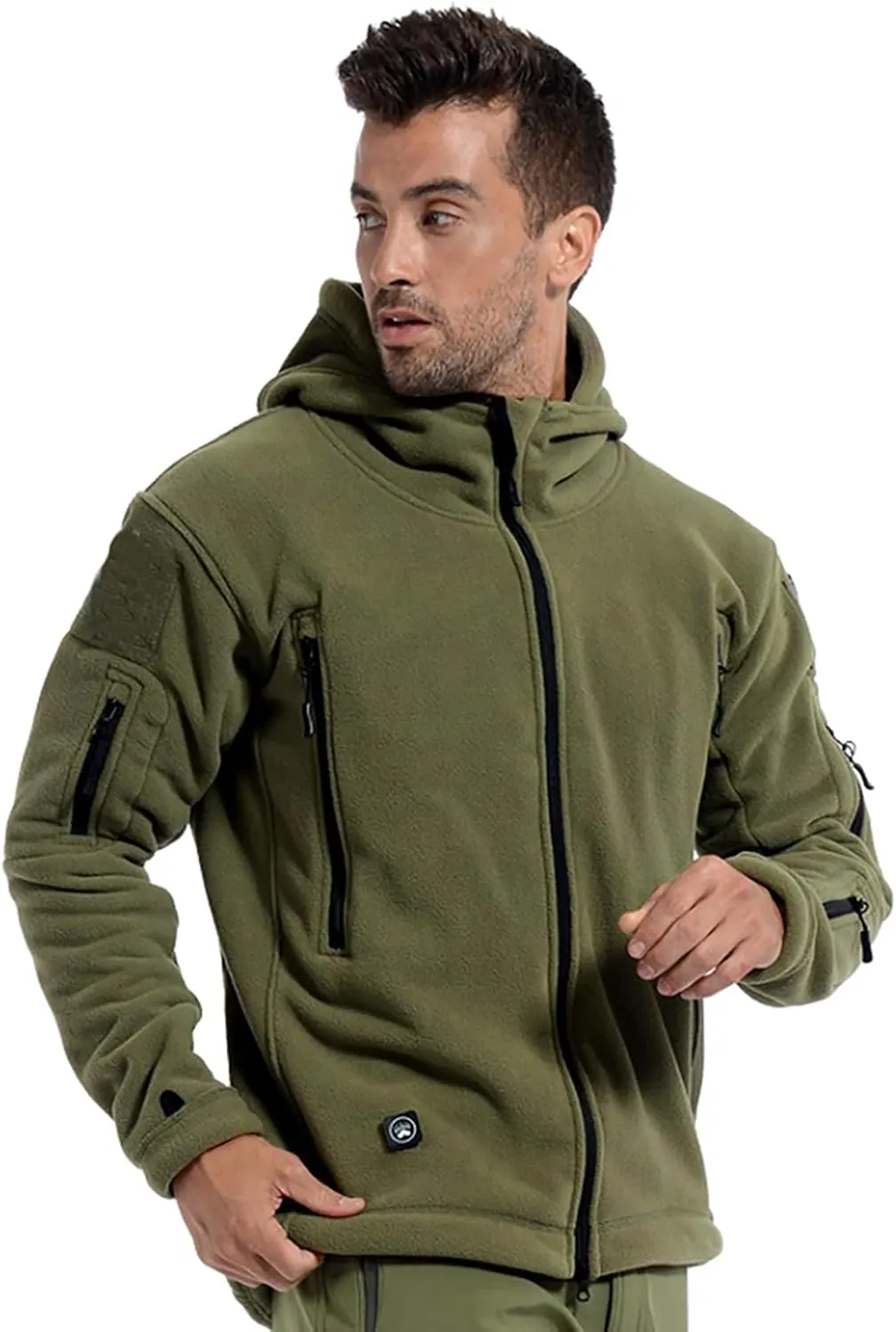 ReFire Gear Men's Warm Military Tactical Sport Fleece Hoodie Jacket