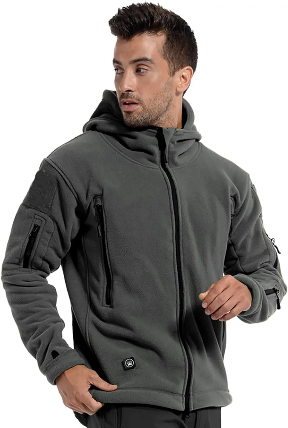 ReFire Gear Men's Warm Military Tactical Sport Fleece Hoodie Jacket