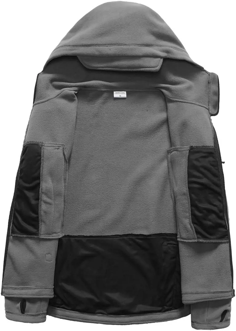 ReFire Gear Men's Warm Military Tactical Sport Fleece Hoodie Jacket