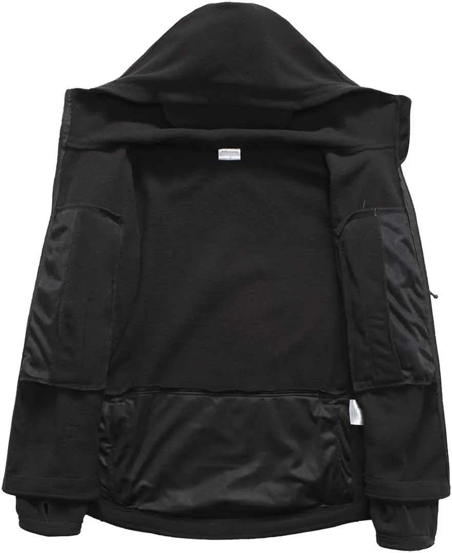 ReFire Gear Men's Warm Military Tactical Sport Fleece Hoodie Jacket