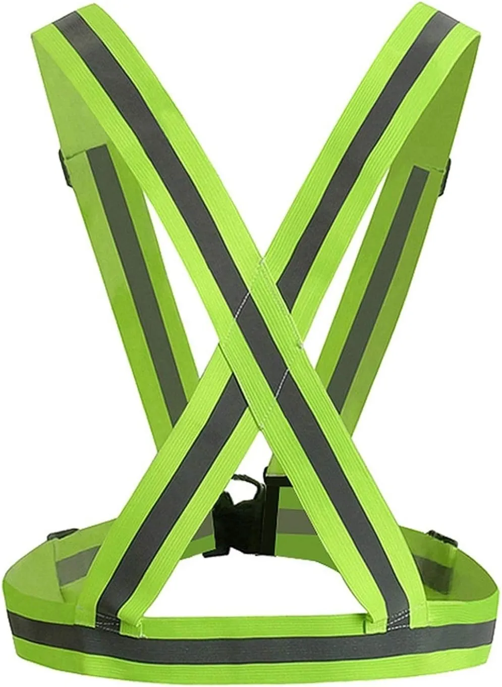 Reflective Clothing Reflective Vest Fluorescent Green Adjustment Strap Vest Vest Highlight Traffic Night Ride Reflecting Suit