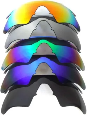 Replacement Lenses For Oakley M Frame Heater Black&Blue&Green&Gray&Red 5Pair