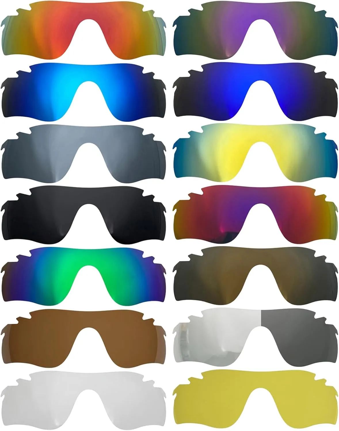 Replacement Lenses for Oakley RadarLock Path vented Sunglass/1.5mm polarized/easy to install