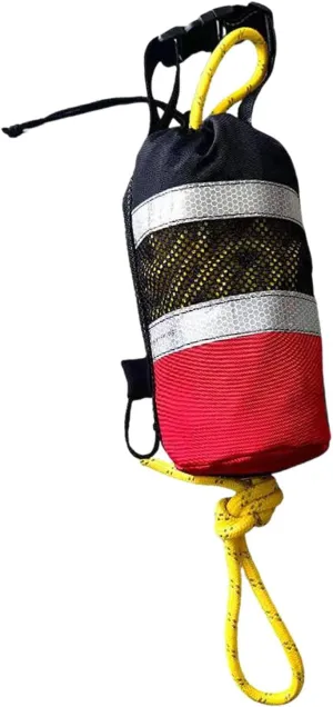 Rescue Throw Bag Rope Throw Bag Floating Throwing Line Reflective Throw Bag for Water Rescue with Rope for Water Sports Canoe
