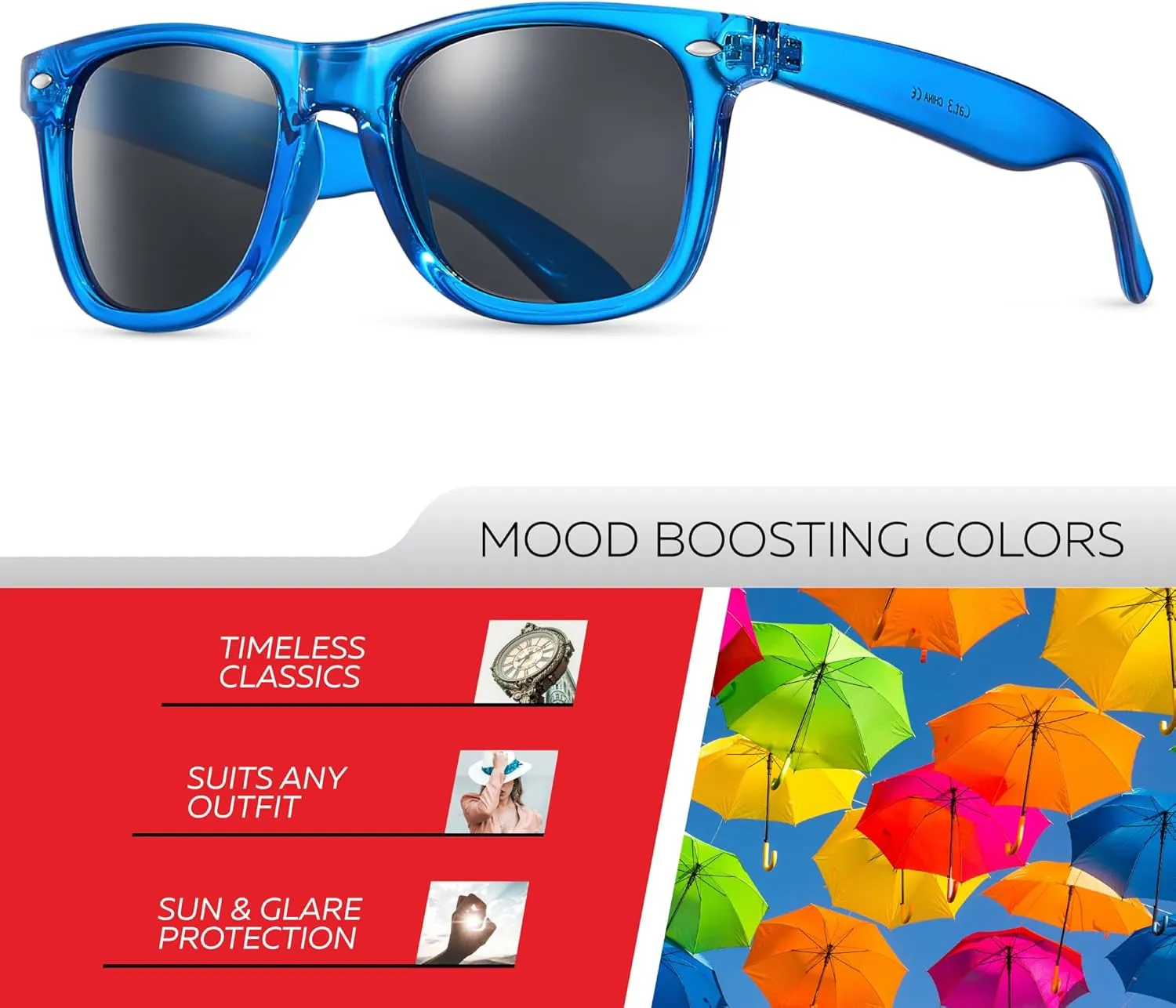 Retro Rewind Translucent Frame Colorful Neon 80s Mirrored Sunglasses for Men Women