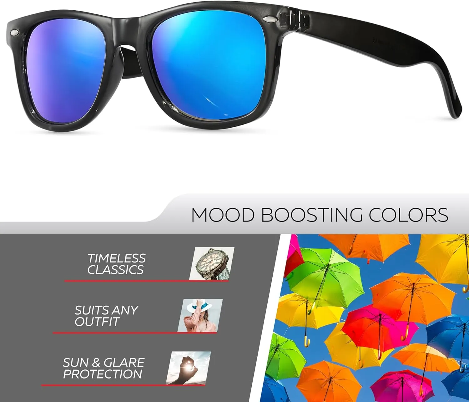 Retro Rewind Translucent Frame Colorful Neon 80s Mirrored Sunglasses for Men Women