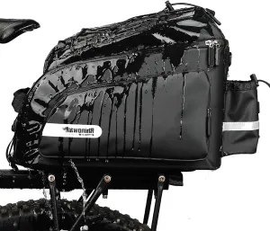 Rhinowalk Bike Bag Bike Trunk Bag Bike Pannier Bag,(for Bicycle Cargo Rack Saddle Bag Shoulder Bag Laptop Pannier Rack Bicycle Bag Professional Cycling Accessories)
