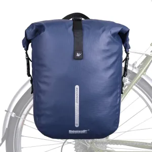 Rhinowalk Bike Pannier Bag, Waterproof Rack Bicycle Bag 20L, Bike Bag Shoulder Bag Laptop Pannier Backpack Professional Cycling Accessories