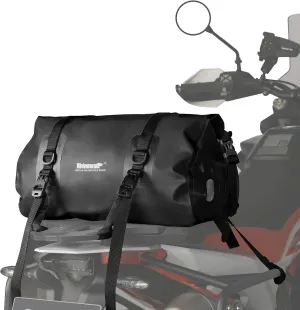 Rhinowalk Waterproof Duffle Dry Bag 20L Bike Bag Motorcycle Tail Bag Motor Travel Luggage for Camping, Boating, Cycling, Motorcycle-Black