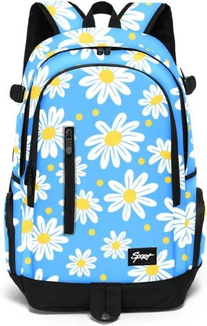 rickyh style School Backpack Travel Bag for Men & Women Lightweight College Back Pack with Laptop Compartmen