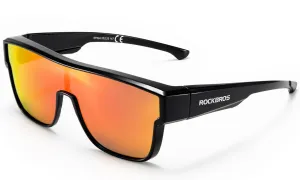 ROCKBROS Polarized Fit Over Glasses Sunglasses 100% UV400 Protection for Men Women,Wrap Around Sunglasses for Driving Cycling