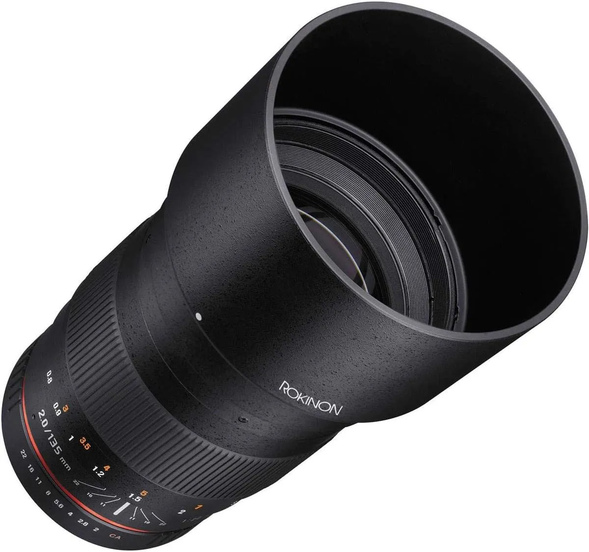 Rokinon 135mm F2.0 Telephoto Lens for Nikon with Chip