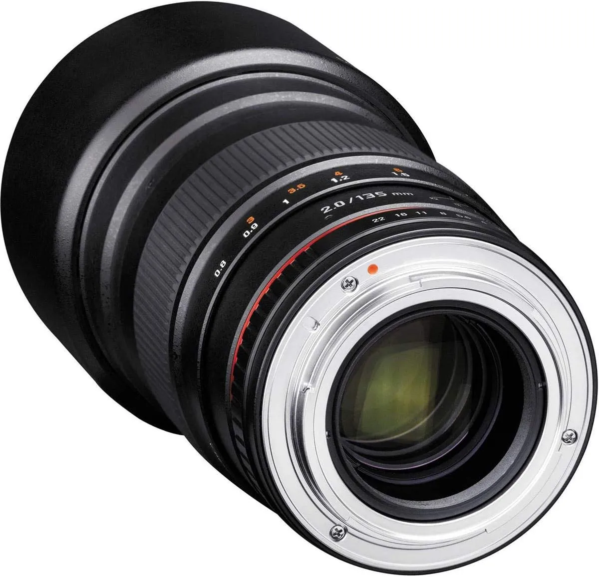 Rokinon 135mm F2.0 Telephoto Lens for Nikon with Chip