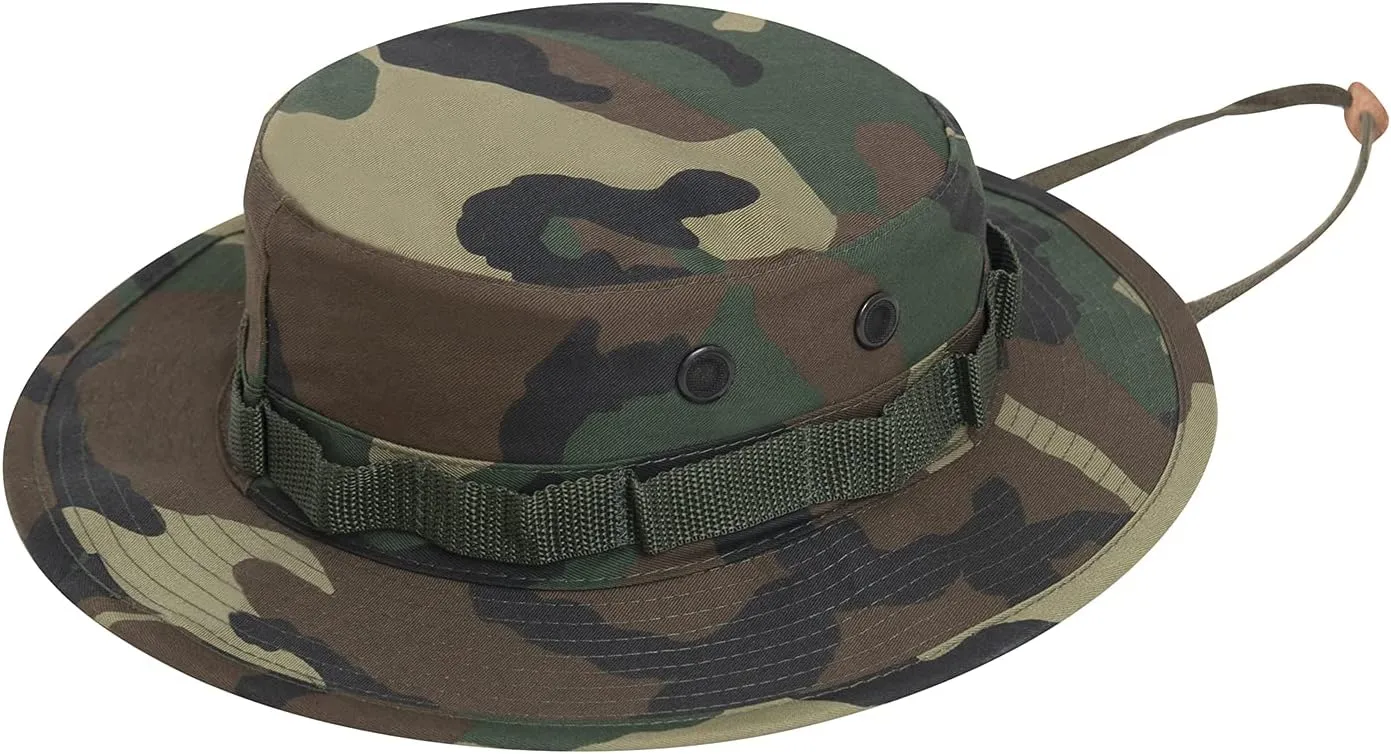 Rothco Camo Boonie Hat Bucket Hat Military Hat