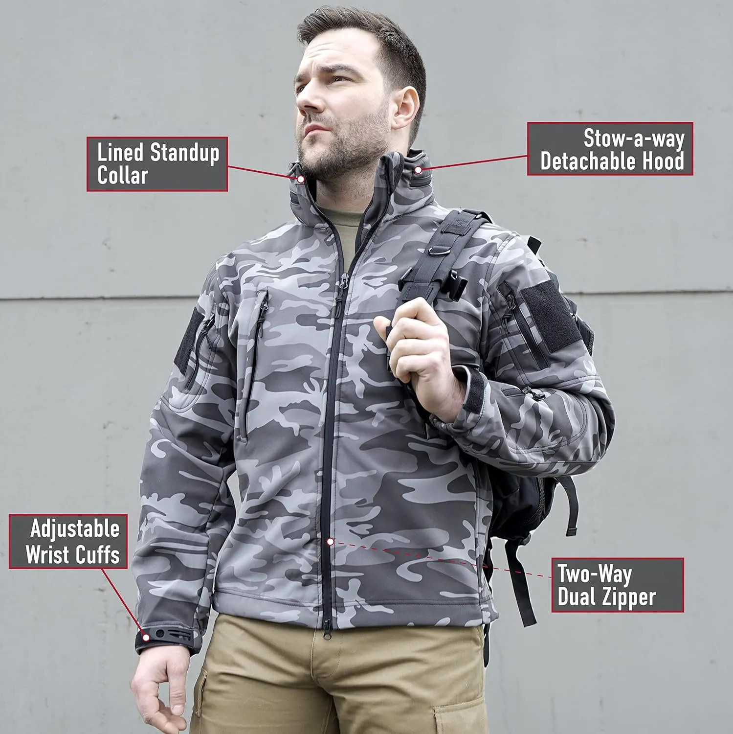 Rothco Special Ops Soft Shell Jacket - Unbeatable Weather Defense and Tactical Versatility