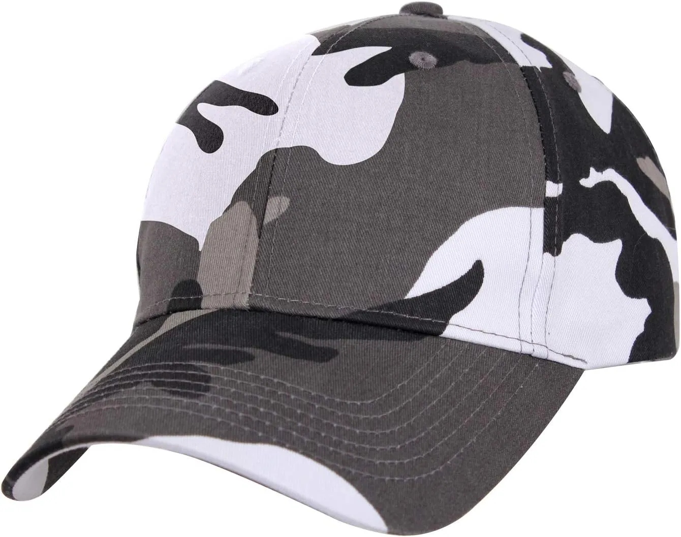 Rothco Supreme Camo Low Profile Cap – Adjustable Rugged Outdoor Baseball Hat