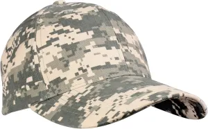 Rothco Supreme Camo Low Profile Cap – Adjustable Rugged Outdoor Baseball Hat