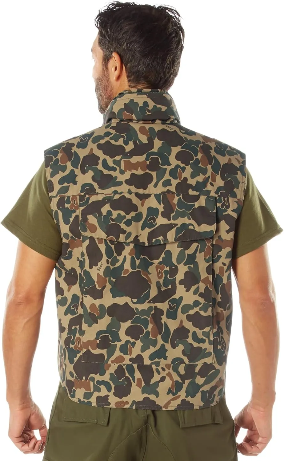 Rothco X Bear Archery Fred Bear Camo Ranger Vest – Tactical Vest with 10 Utility Pockets