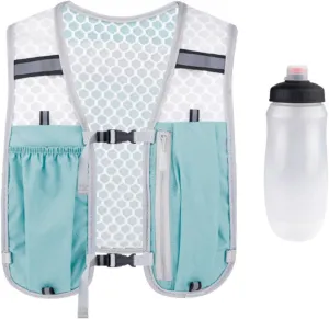 Running Hydration Vest Water Pack Breathable Water Resistance Outdoor Sport Bag Running Backpack for Jogging Men Women Race