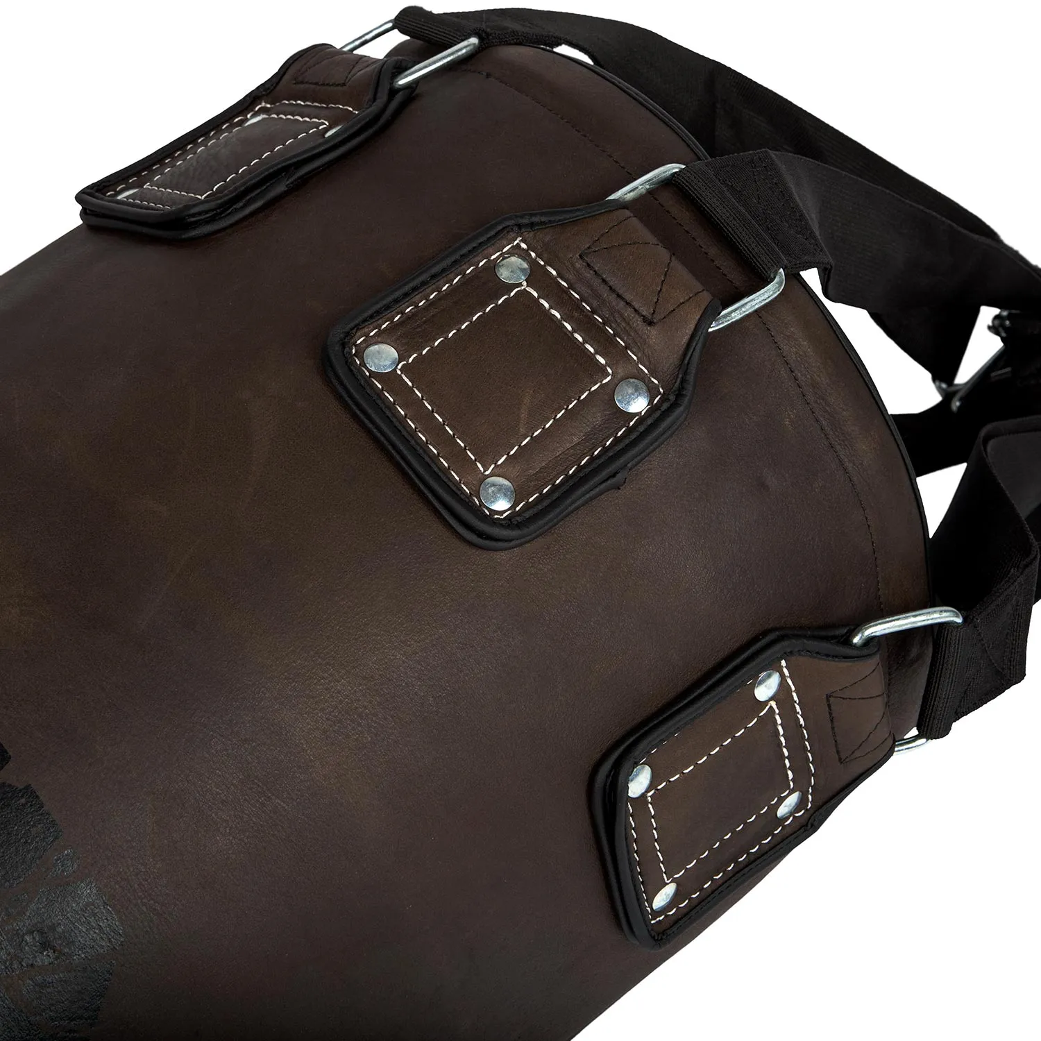 Sacco da boxe Vintage Venum - Marrone - Riempito - Pelle di vitello