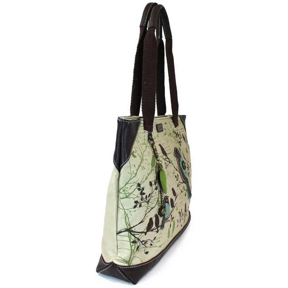Safari Birds Canvas Tote