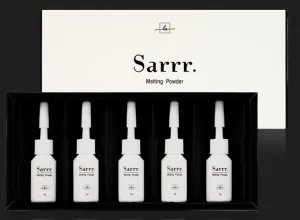 SARRR Melting Powder, 0.176 oz x 5 ea(1box), skin ampoule, TONE UP, bright and even skin tone by taking care, nourishing cream, Contains Glutathione & Adenosine