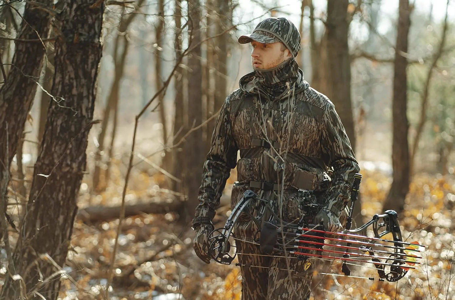 Scent Blocker Shield Series Silentec Midweight Pants, Camo Hunting Clothing for Men