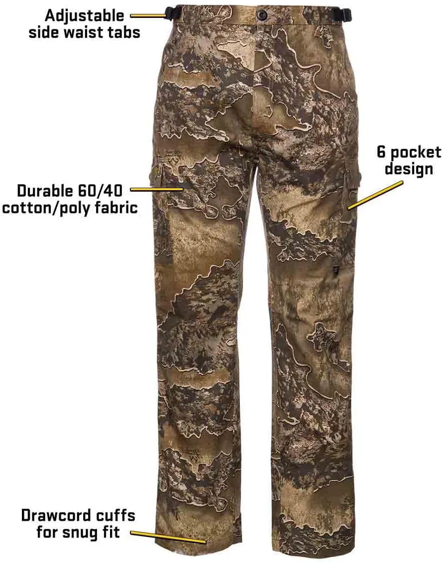 Scent Blocker Shield Series Youth Fused Cotton Pants, Hunting Pants for Kids