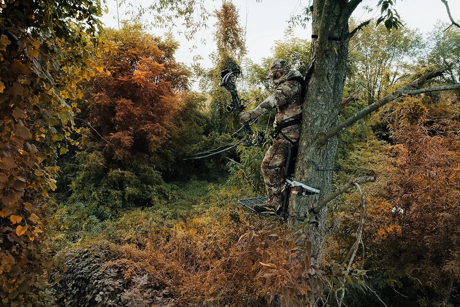 SCENTBLOCKER Adrenaline Camo Zip-Up Jacket for Men